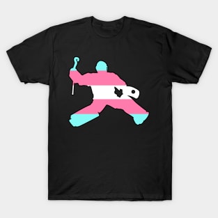 Field Hockey Goalie: Trans Pride T-Shirt